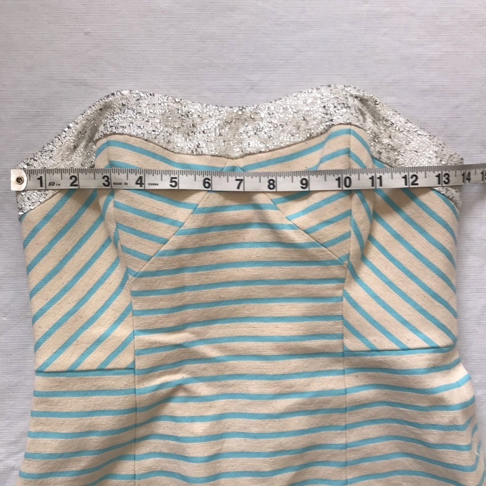 Lilly ePulitzer Remi Strapless Blue Horizon Mini Dress - Picture 3 of 13